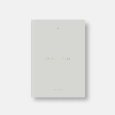 Somewhere Κάλυμμα Σημειωματάριου Softcover Notebook Α5 Stone Gray