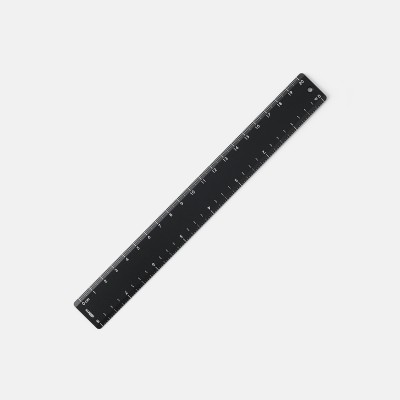 STILFORM™ Ruler Χάρακας 20cm Warp Black