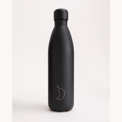 CHILLY'S Original Monochrome Black Water Bottle - Θερμός 500ml