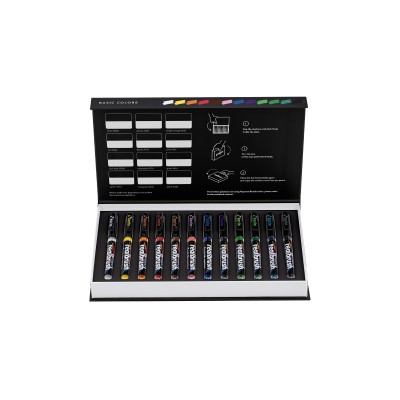 Karin Realbrush PIGMENT Σετ 12 Μαρκαδόρων Basic Colors