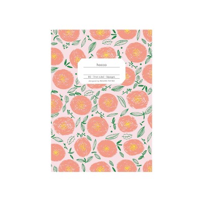 Σημειωματάριο hocco Semi-B5 Round flower