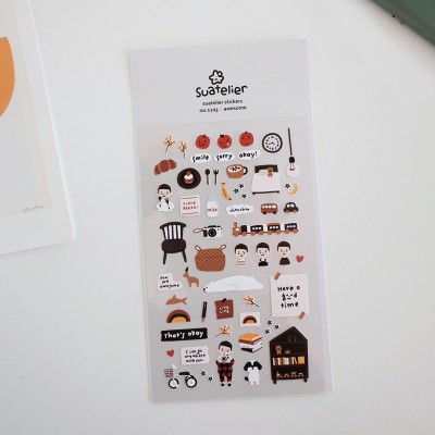 Suatelier Design Αυτοκόλλητα Daily Deco Awesome