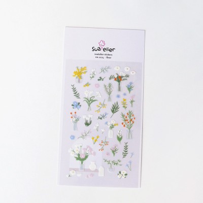 Suatelier Design Αυτοκόλλητα Daily Deco Fleur