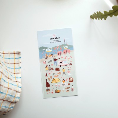 Suatelier Design Αυτοκόλλητα Daily Deco Spring Spring