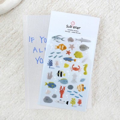 Suatelier Design Αυτοκόλλητα Daily Deco Under the Sea