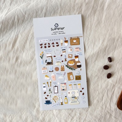 Suatelier Design Αυτοκόλλητα Daily Deco I like coffee
