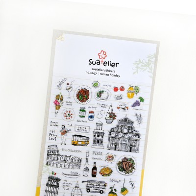 Suatelier Design Αυτοκόλλητα Daily Deco Roman Holiday