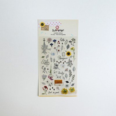 Suatelier Design Αυτοκόλλητα Daily Deco The secret garden