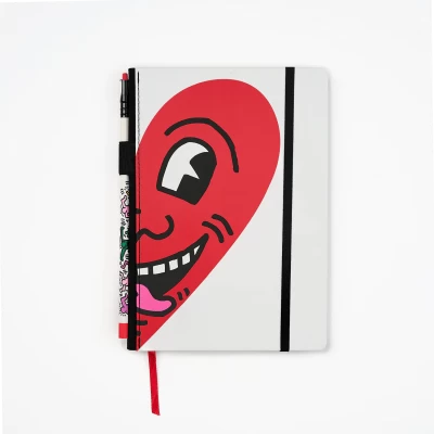 Blackwing Volume 292 Σημειωματάριο Keith Haring Smiling Heart