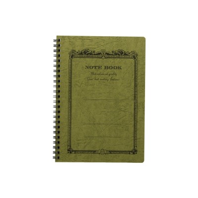CD Note Twin Ring A5 Σημειωματάριο Olive (Kanran)