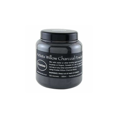 Coates Σκόνη Κάρβουνου Artist's Willow Charcoal Powder 500ml