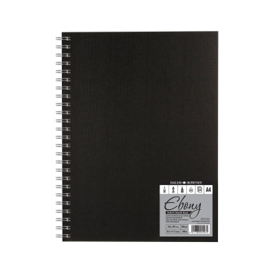 Daler Rowney Ebony Artist's Sketchbook Σπιράλ A4 Portrait 160g 50φύλλα