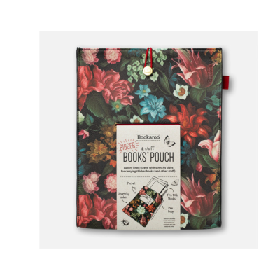 IF Τσαντάκι Βιβλίων BOOKAROO Books & Stuff Dark Floral