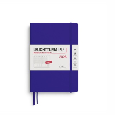 LEUCHTTURM1917 Εβδομαδιαίο Ημερολόγιο 2026 A5 Ink