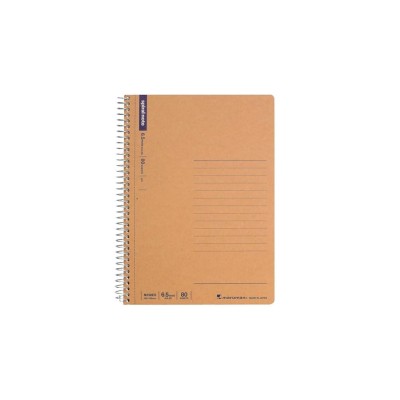 Maruman Σπιράλ Τετράδιο 80 Φύλλων Β6 - Ριγέ
