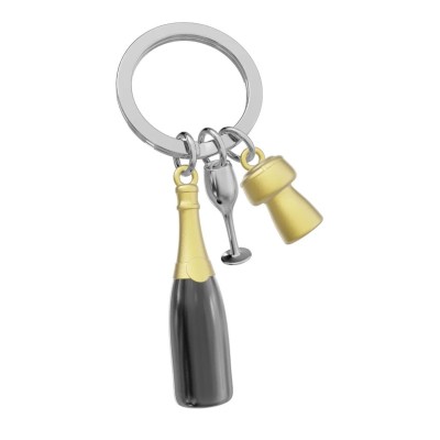 Metalmorphose Μπρελόκ Lifestyle Collection Champagne Black