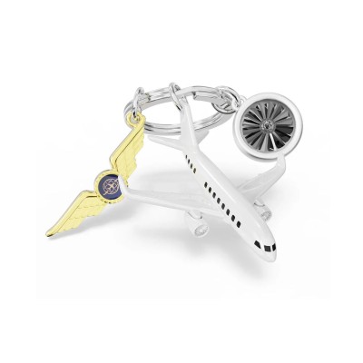 Metalmorphose Μπρελόκ Travel Collection Pilot, airplane, bade & engine