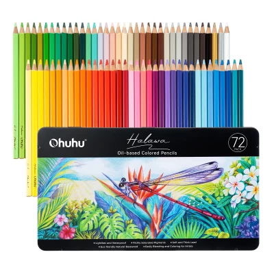 Ohuhu Halawa Series Σετ 72 Oil-based Ξυλομπογιές