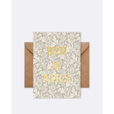 Chic Mic Ευχετήρια Κάρτα Γάμου MR & MRS