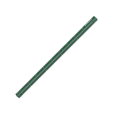 Drafting Scale Κλιμακόμετρο Αλουμινίου - Πράσινο