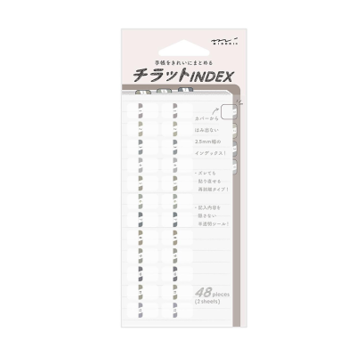 Ετικέτες - Σελιδοδείκτες S Chiratto Numbers Gray