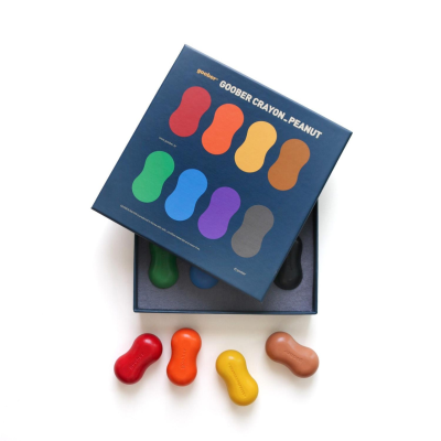 Goober Σετ Κραγιόν Crayon Peanut & Coloring Book
