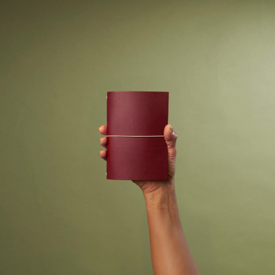 PAPER REPUBLIC Δερμάτινο Σημειωματάριο Limited Grand Voyageur - Pocket / Bordeaux