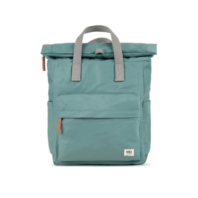 ROKA London Canfield B Σακίδιο Πλάτης Roll-Top Sage από Ανακυκλωμένο Nylon Medium 15L