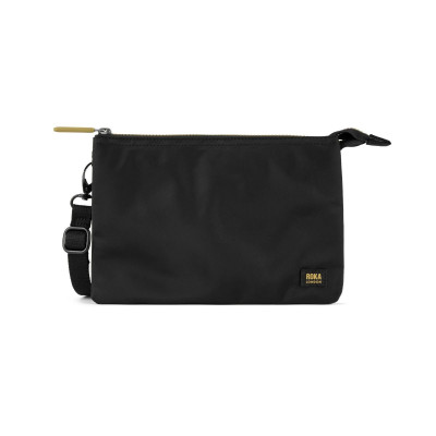ROKA London Carnaby Τσαντα Crossbody Gold Label από Ανακυκλωμένο Nylon XL 1.27L