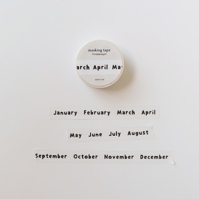 Suatelier Design Masking Tape lettering.01