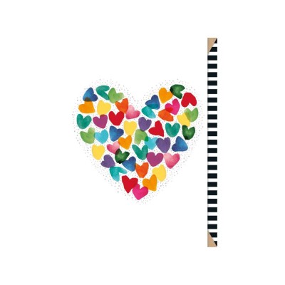 ARTEBENE Ευχετήρια Κάρτα Heart of Colors