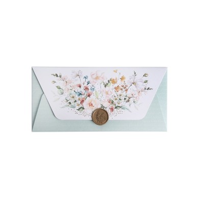 ARTEBENE Φάκελος - Ευχετήρια Κάρτα Floral
