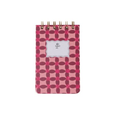 Designworks Ink Σπιράλ Σημειωματάριο Notepad Pinwheel Pink Tulip