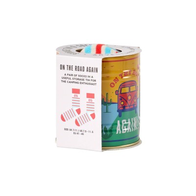 Gentlemen's Hardware Socks in a Can - Camping