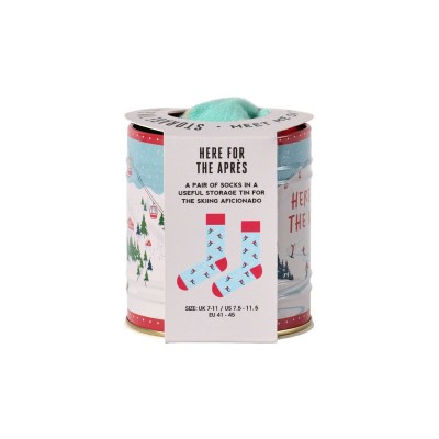 Gentlemen's Hardware Socks in a Can - Skiing