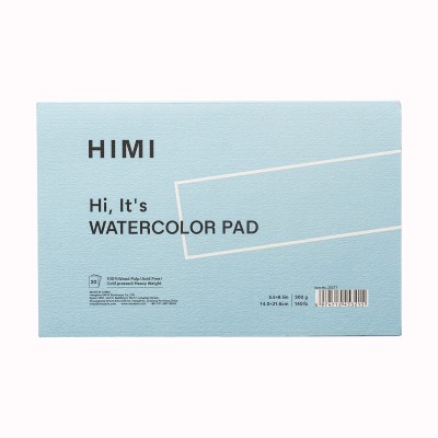 HIMI Μπλοκ Ακουαρέλας 14 x 21.6 cm - Blue