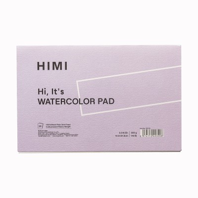 HIMI Μπλοκ Ακουαρέλας 14 x 21.6 cm - Purple