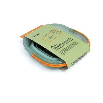 HIMI Πτυσσόμενος Κουβάς  2,5L - Green