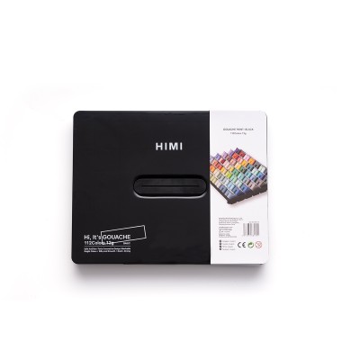 HIMI Σετ 112 Χρωμάτων Twin Cup Gouache - Black Case