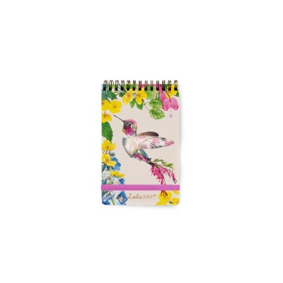 Lola Design Σημειωματάριο Reporter Notepad Α5 Hummingbird 18.5x12mm