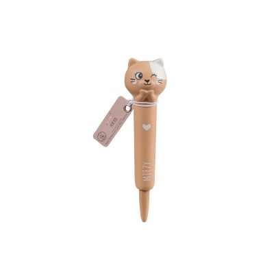 Lulubug Handmade Gel Pen Sweet Animals Γατούλα Miezy