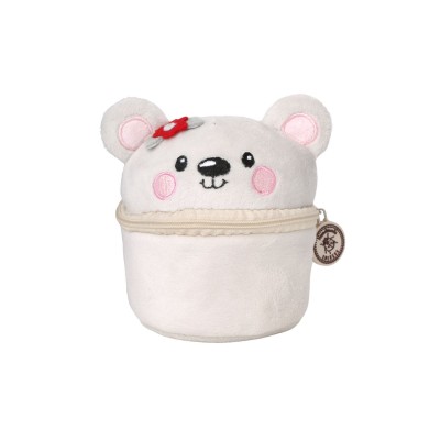 Lulubug Handmade Λούτρινο Νεσεσέρ Αρκουδάκι Marzy