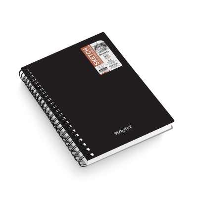 MAYART Creativity - DroiArte Series Wire-O PP Cover Sketch Book A4+