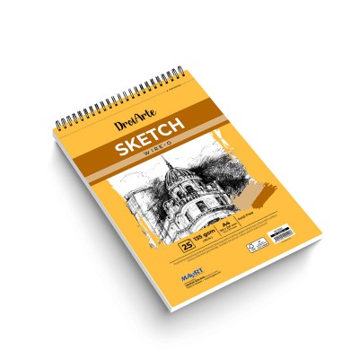 MAYART Creativity - DroiArte Series Wire-O Sketch Book A3