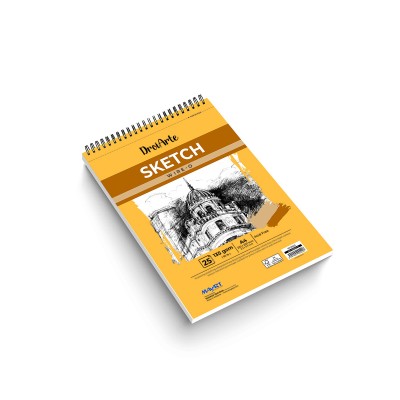 MAYART Creativity - DroiArte Series Wire-O Sketch Book A4