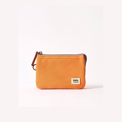 ROKA London Carnaby Πορτοφόλι Jaffa Orange από Ανακυκλωμένο Καμβά S