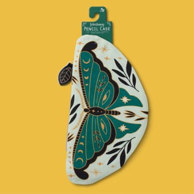 IF ECLECTIONERY PENCIL CASE - MOTH - Μολυβοθήκη Πεταλούδα