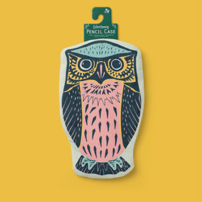 IF ECLECTIONERY PENCIL CASE - OWL  - Μολυβοθήκη Κουκουβάγια