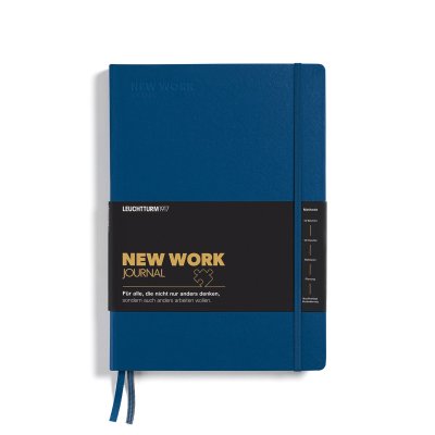 LEUCHTTURM1917 New Work  Journal Εργασίας 12 Εβδομάδων Indigo