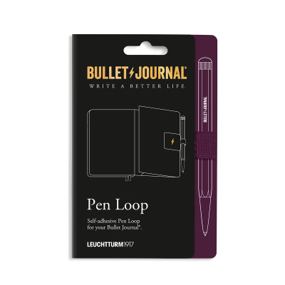 LEUCHTTURM1917 Pen Loop Bullet Journal Θηλιά για Στυλό - Purple26